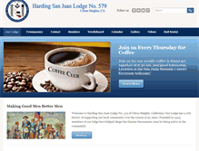 Tablet Screenshot of hardingsanjuan.com